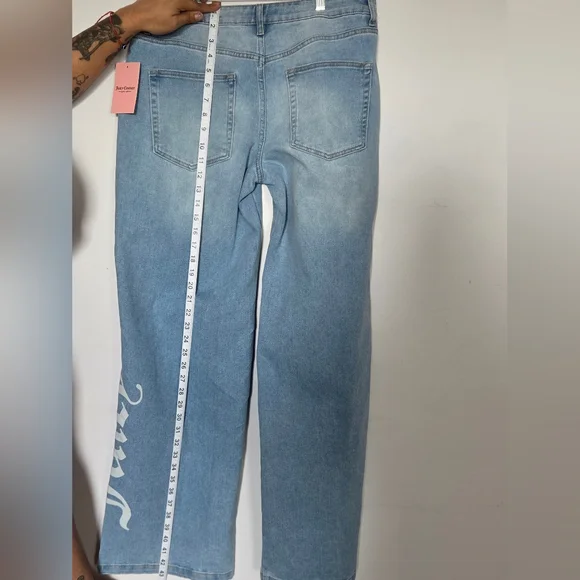 Juicy Couture Women's Light Blue Jeans - Picture 7 of 11